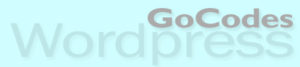 Gocodes - Plugin pour blogue WordPress